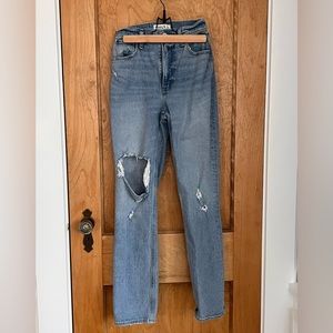 Abercrombie & Fitch Ultra High Rise 90s Straight Jean